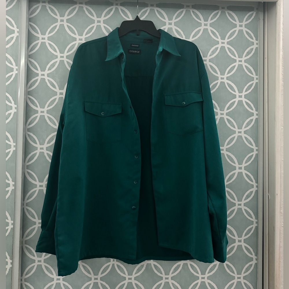 Teal shirt